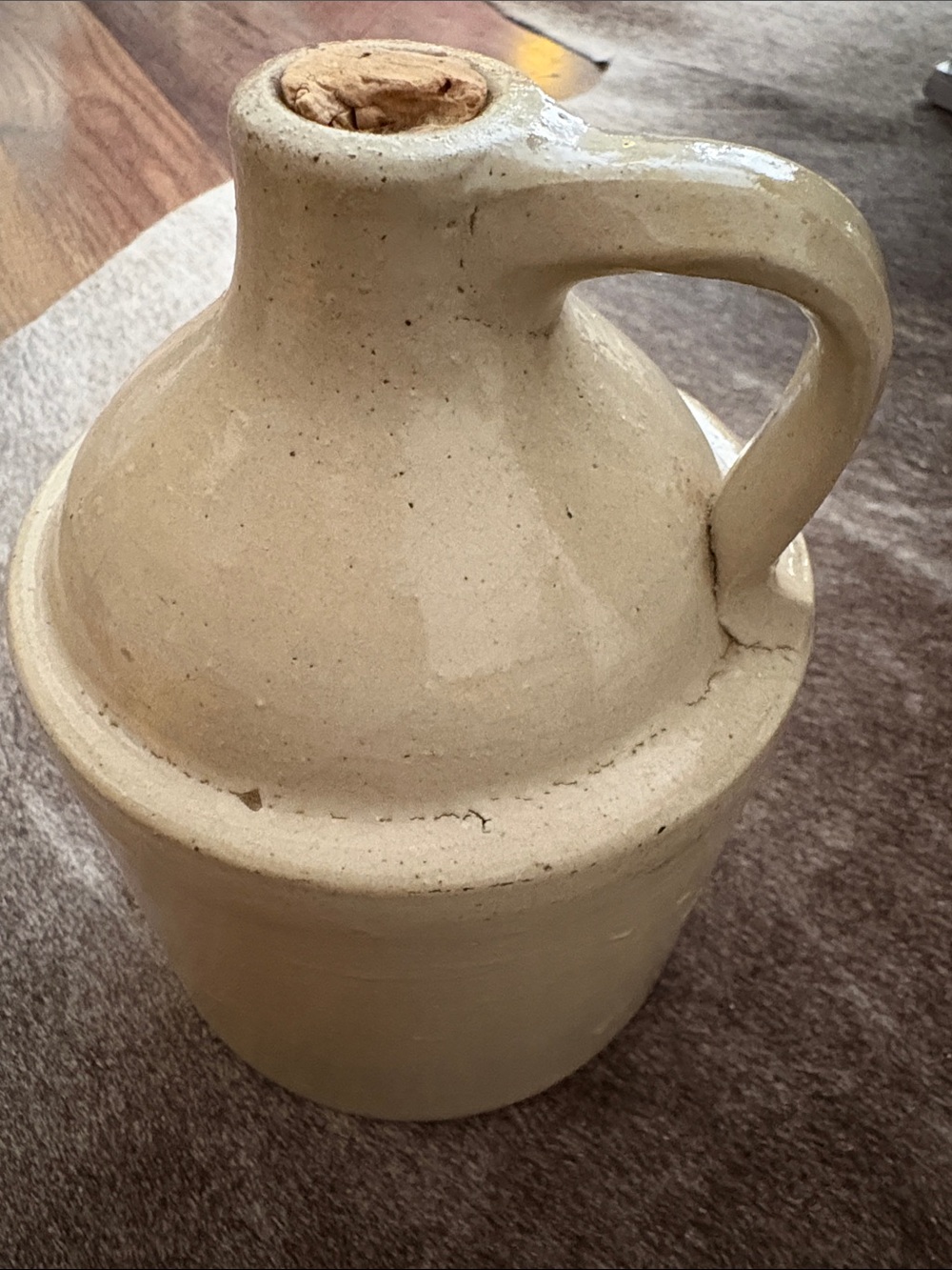 Antique Shoulder Jug 7 inch "FIFTY" Early 1900s